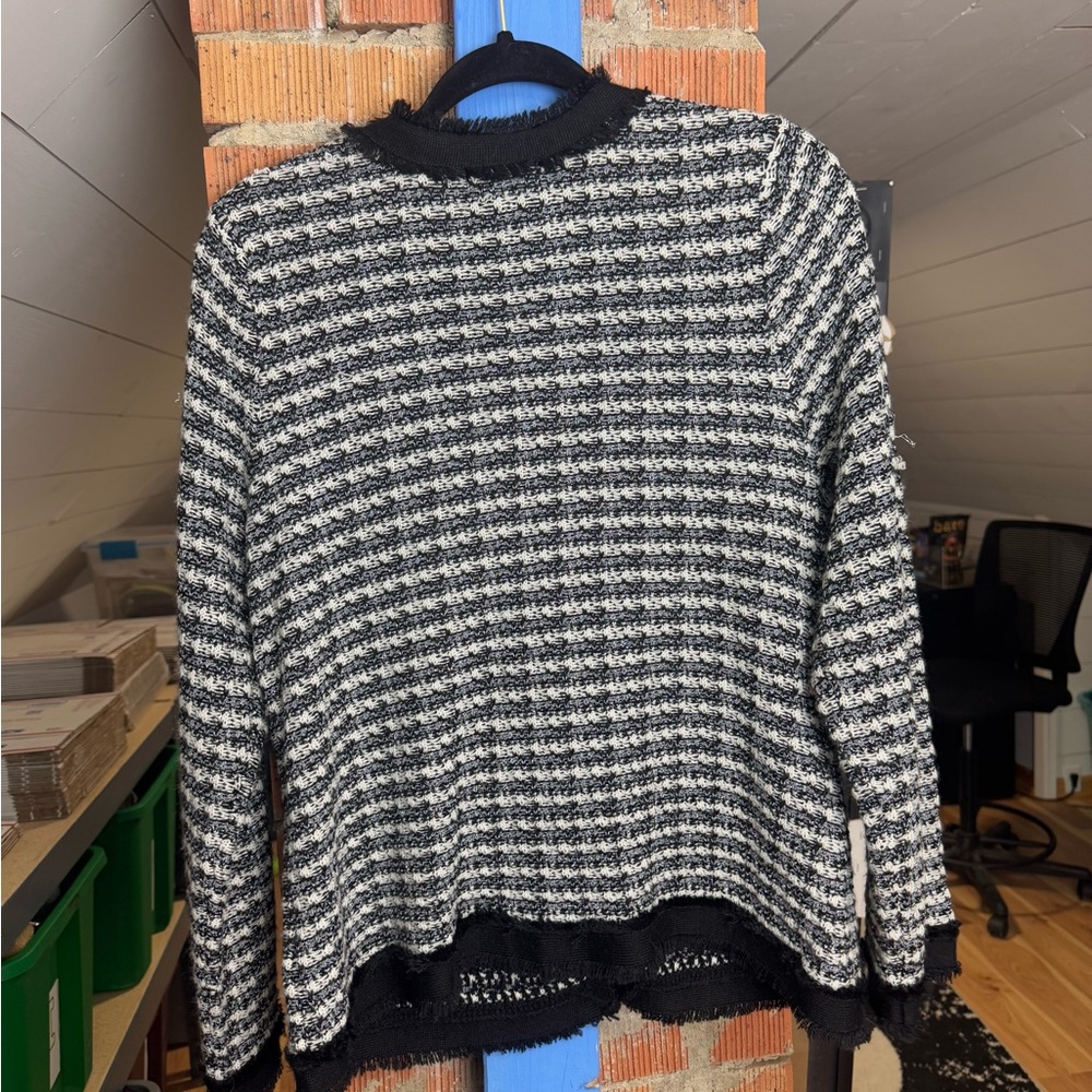 Laura Ashley Tweed Old Money Wool Jacket - Picture 3 of 5